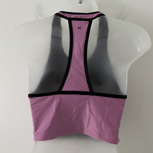 5/$25 Koral Pink Athletic Sports Unpadded Bra Size S Small NWOT - Picture 4 of 6